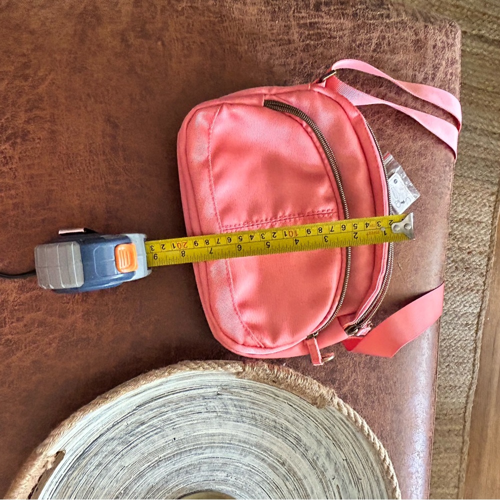 Travelon Pink Crossbody Bag with Gold Accents - Picture 6 of 6